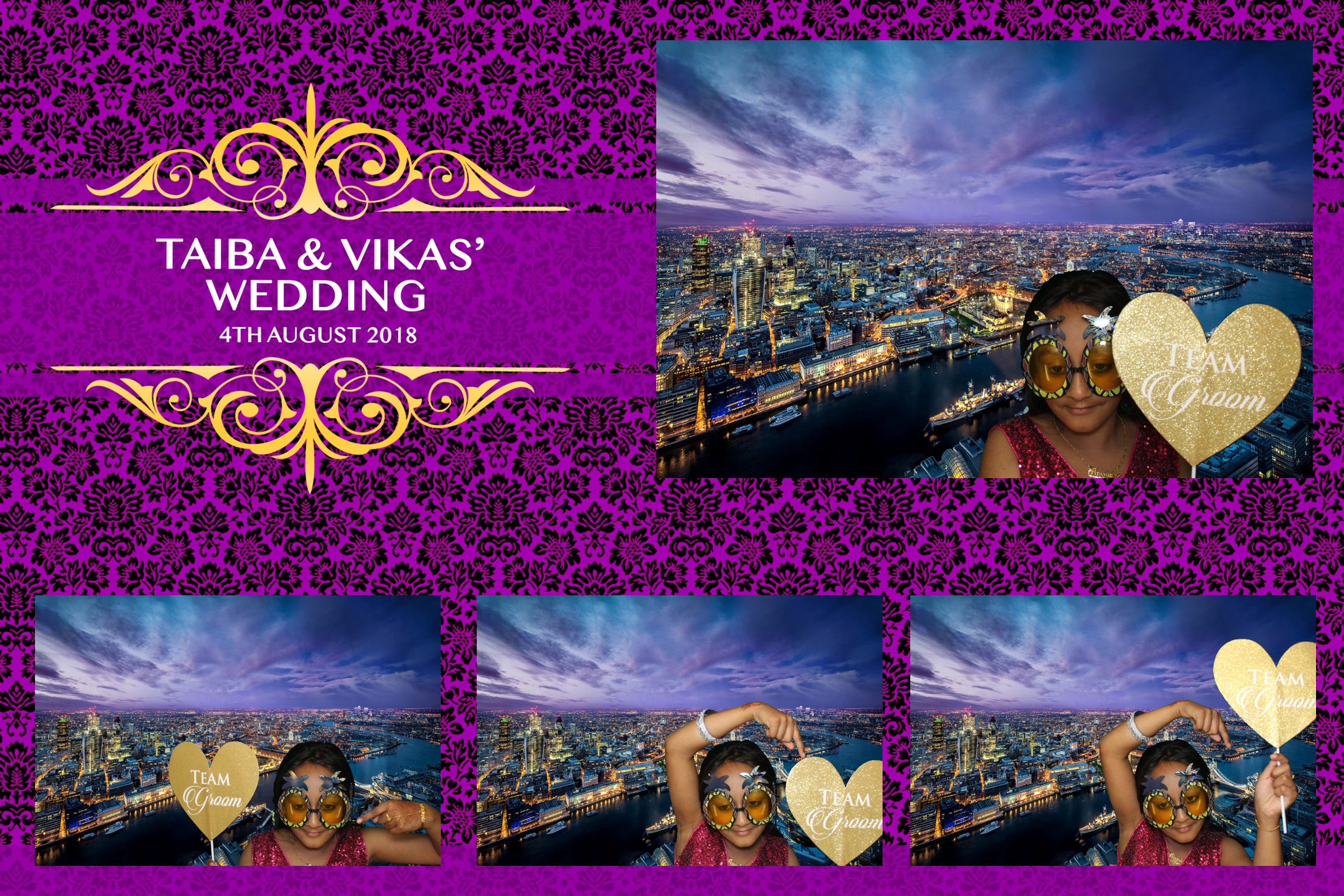 Taiba & Vikas | View more photos from the event at images.mobile-photo-booth.com/u/MobilePhotoBoothUK/Taiba-Vikas